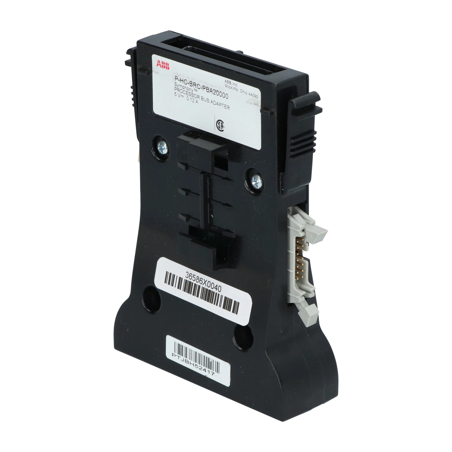 ABB PHCBRCPBA20000 PBA200 Processor Bus Adapter