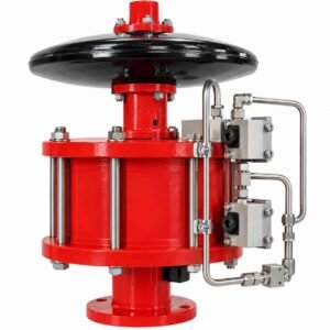 ABB DP Series Double Acting Pneumatic Actuators – industrial valve actuator product image