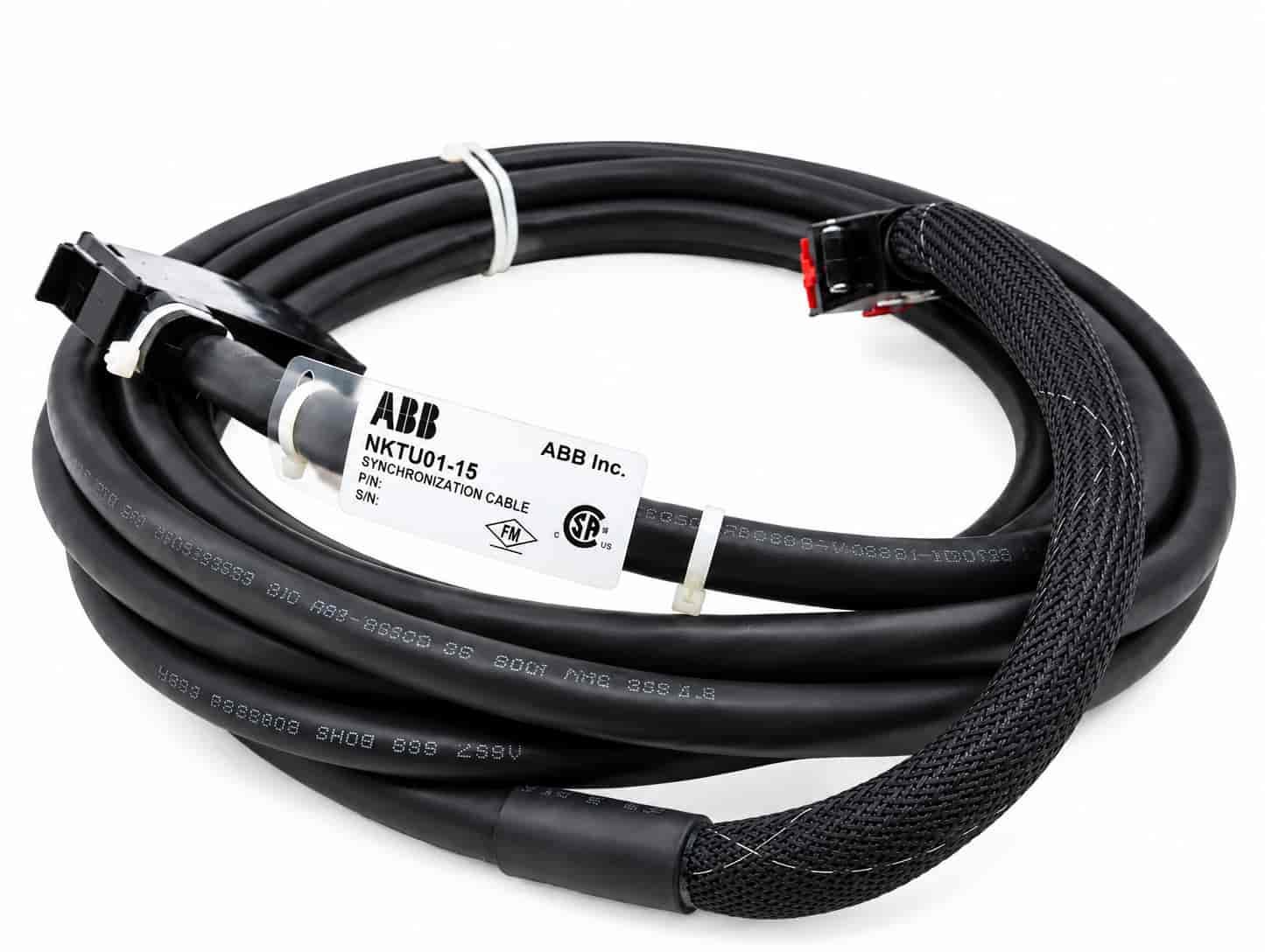 ABB NKTU01-15 Cable – illustrative I/O module to termination unit cable assembly