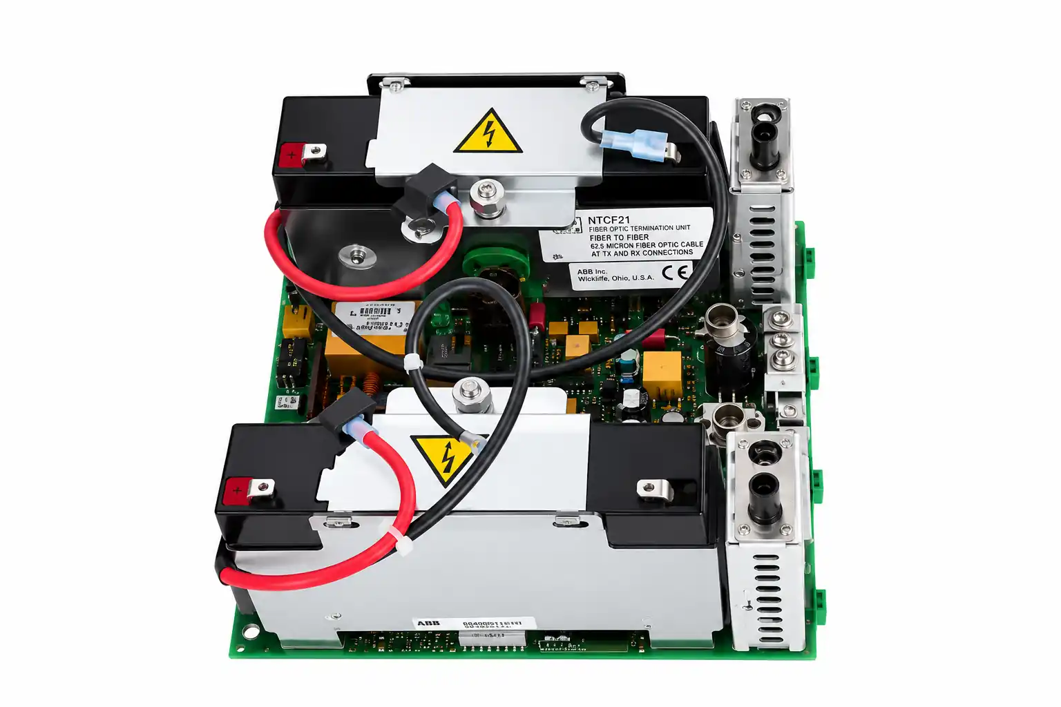 ABB NTCF21 Fiber Optic Termination Unit Series – NTCF22 NTCF23 NTCL01 NTRL04 Product Overview