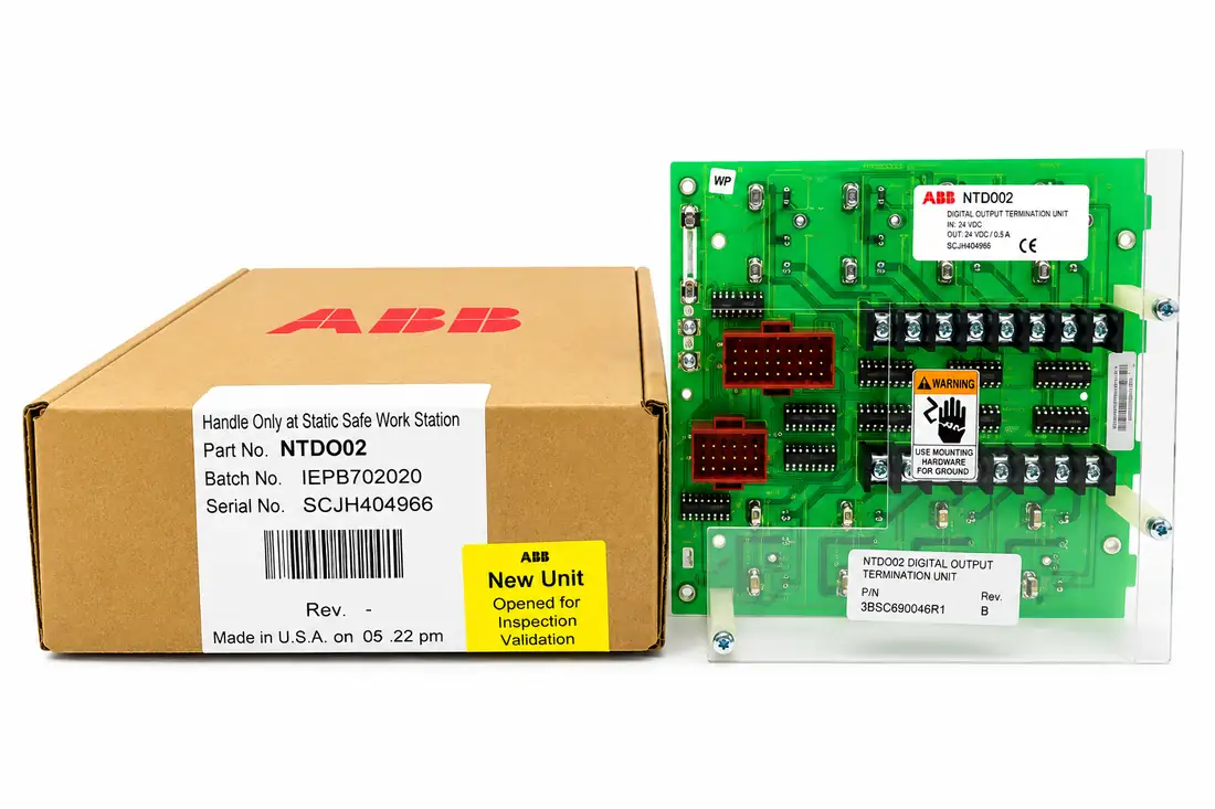 ABB NTDO02 Digital Output Termination Unit Industrial Terminal Board