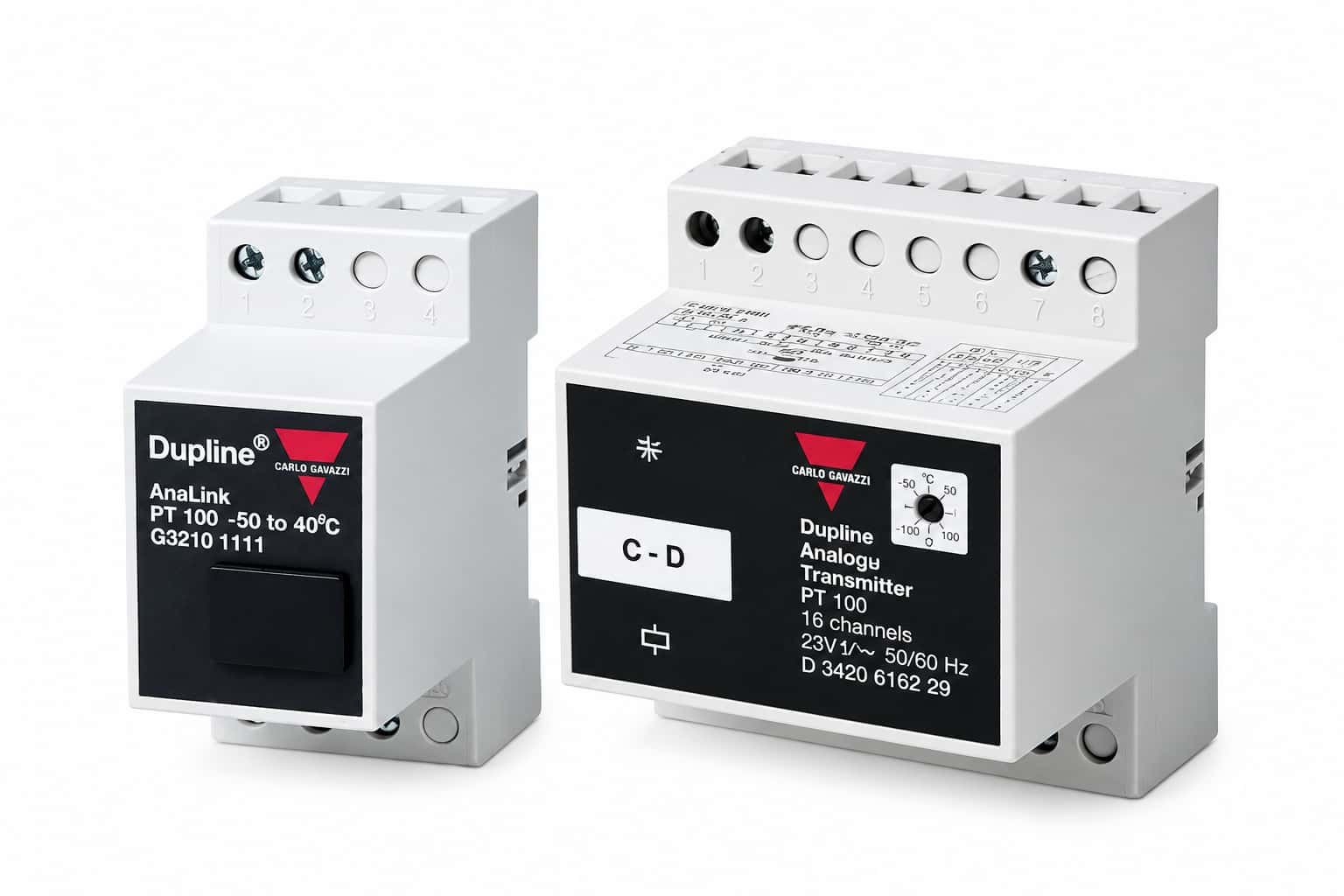 Carlo Gavazzi Dupline D34296192230 G32101112 temperature transmitters