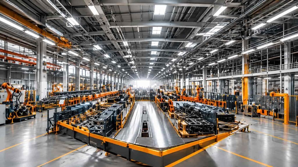 Factory automation production line for Carlo Gavazzi Dupline applications