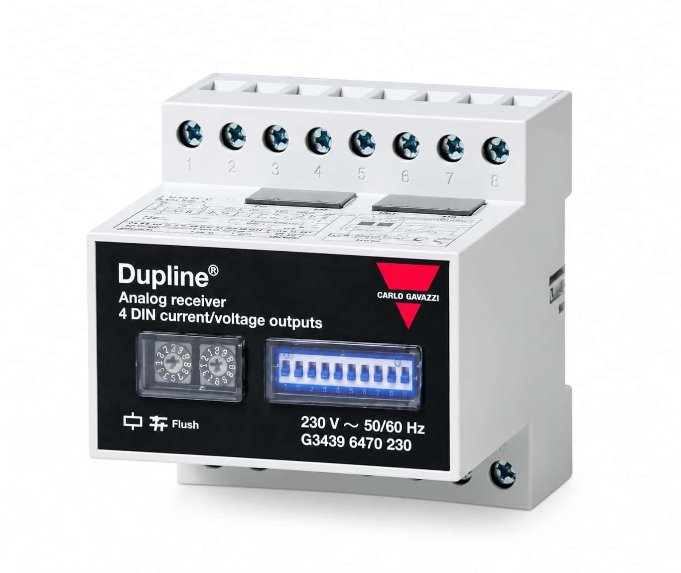 Carlo Gavazzi Dupline G34396470024 analog signal receiver