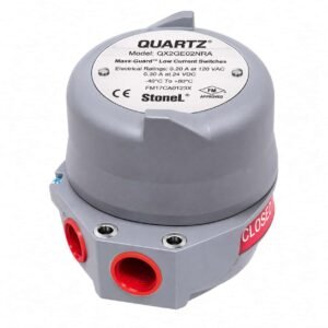 StoneL Quartz QX2 Series industrial valve position monitor with SPDT switch options
