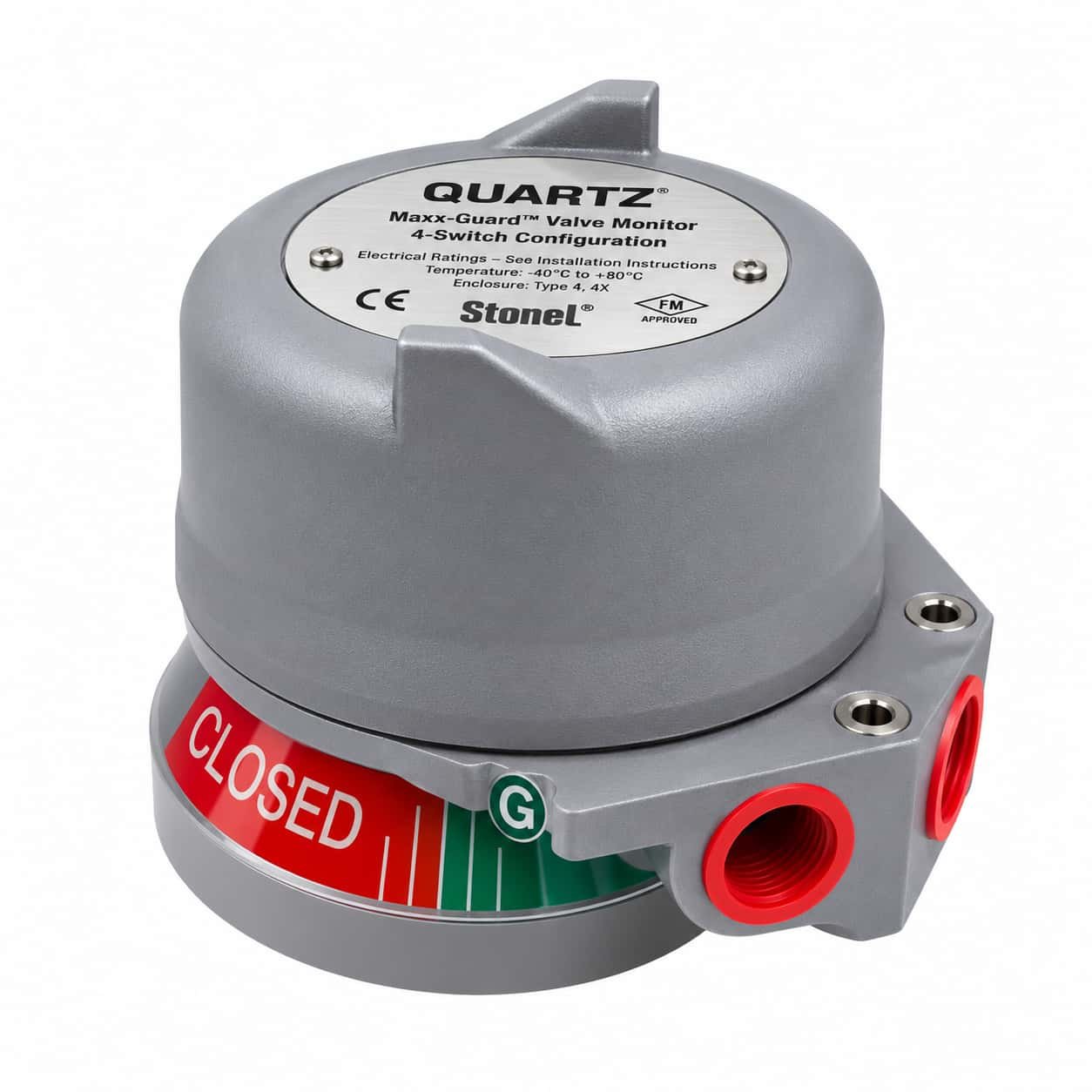 StoneL Quartz QX4G QX4H 4-Switch Maxx-Guard Valve Monitor